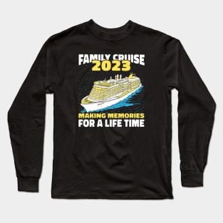 Family Cruise Caribbean 2023 Long Sleeve T-Shirt